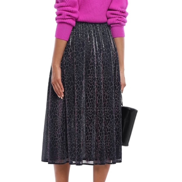 CHRISTOPHER KANE Iridescent leopard-print stretch-jersey midi skirt mesh $745 L - Picture 2 of 10